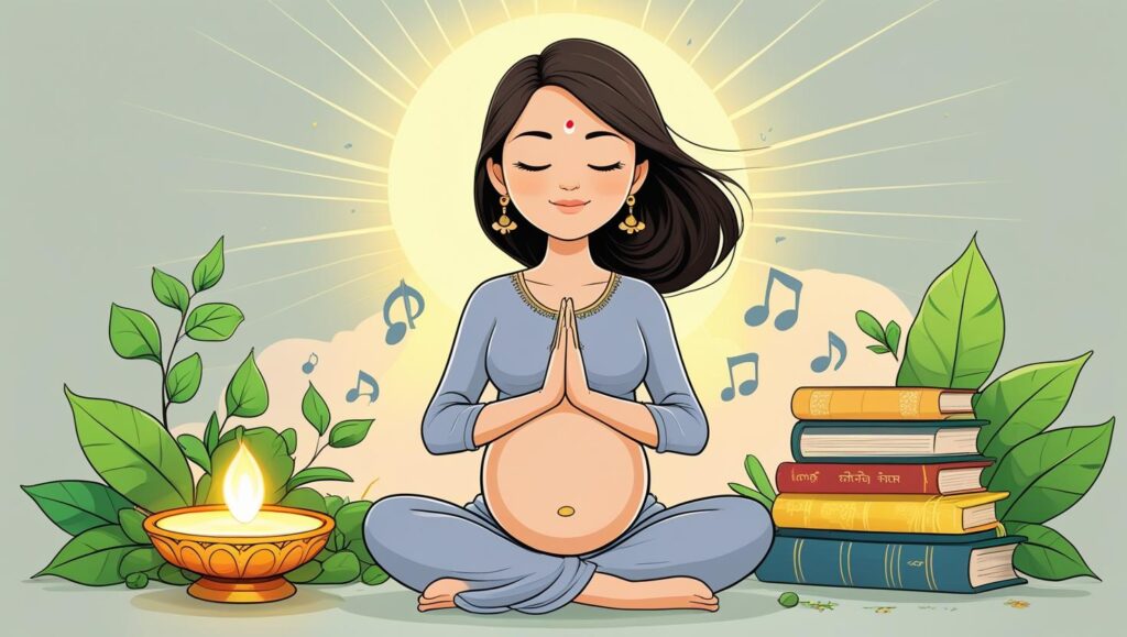 Garbh Sanskar Routine