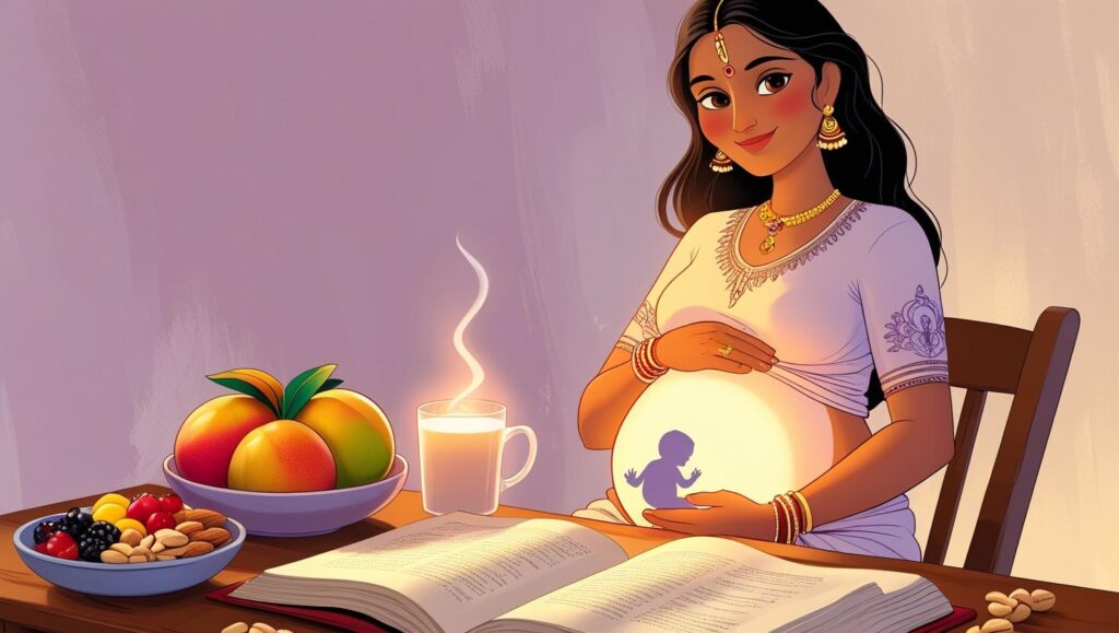 What to eat while Garbh Sanskar