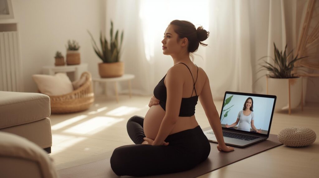 Why Choose Online Yoga for Pregnant Women?